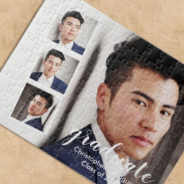 Modern 4 Foto Afstuderen Legpuzzel