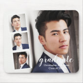 Modern 4 Foto Afstuderen Muismat (Voorkant)