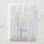 Modern 4 Foto Rustic Typografie Save the Date Kaart (Achterkant)