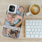 Modern 4 Foto's Aangepaste iPhone voor fotocollage Case-Mate iPhone Case