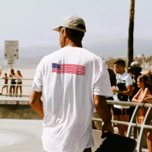 Modern 4 juli US Vlaggenstaat Naam Zomer