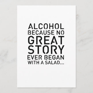 Modern 5x7 tafelbord alcohol omdat kaart