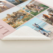 Modern 6 Foto Collage Sherpa Deken (3/4)