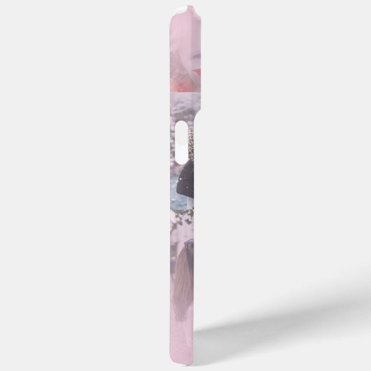 Modern 6 Fotocollage Blush Roze Case-Mate iPhone Case (Achterkant / Rechts)
