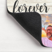 Modern 6 Fotocollage Custom Monogram Muismat (Hoek)