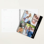 Modern 6 Fotocollage Familie Afbeeldingen 2025 Pla Planner (Display)