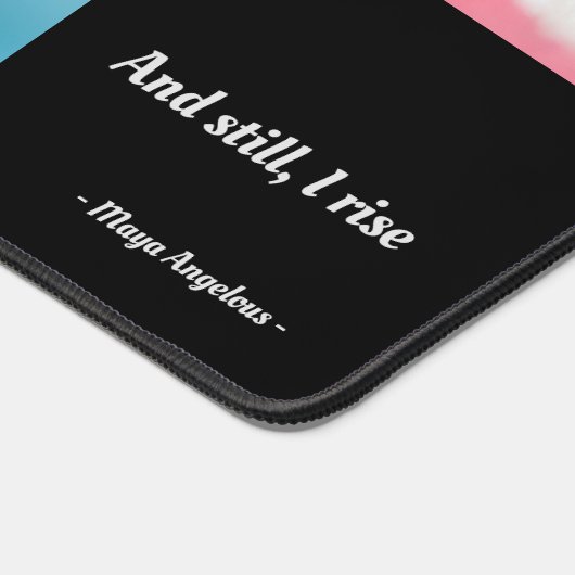 Modern 6 Fotocollage gepersonaliseerd monogram Bureaumat (Hoek)