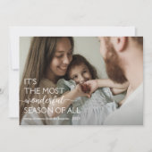 Modern 6 Fotocollage Prachtig Seizoen Kerstmis Feestdagenkaart (Voorkant)