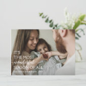 Modern 6 Fotocollage Prachtig Seizoen Kerstmis Feestdagenkaart (Staand voorkant)