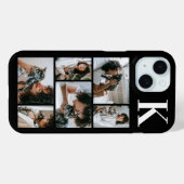Modern 6 Huisdier Foto Zwart Case-Mate iPhone Case (Achterkant (horizontaal))