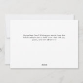 Modern 6 Photo Collage Cheers Happy New Year  Feestdagenkaart (Achterkant)