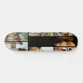 Modern 7 Photo Collage Custom  Persoonlijk Skateboard (Horizontaal)