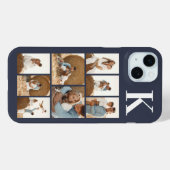 Modern 8 Foto Grijs Case-Mate iPhone Case (Achterkant (horizontaal))