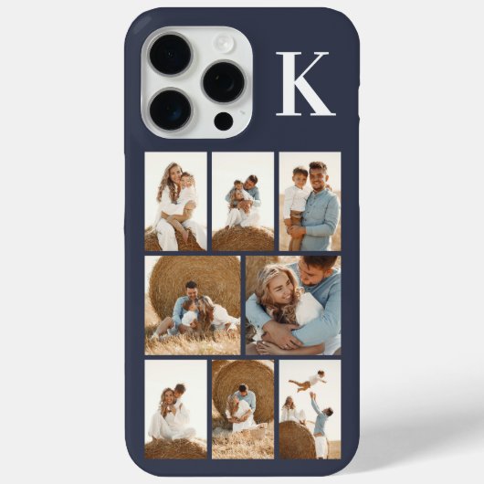Modern 8 Foto Grijs Case-Mate iPhone Case (Achterkant)