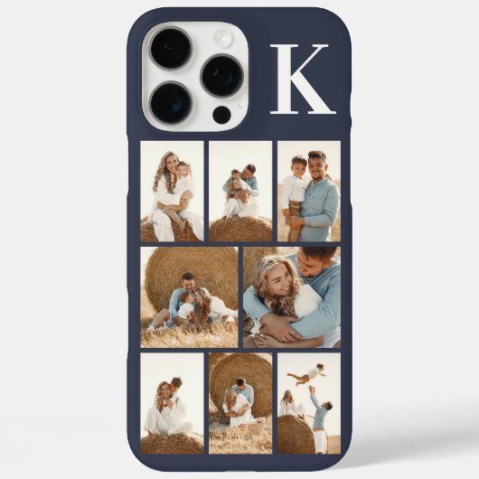 Modern 8 Foto Grijs Case-Mate iPhone Case (Achterkant)