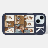 Modern 8 Foto Grijs Case-Mate iPhone Case (Achterkant (horizontaal))