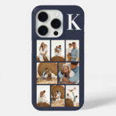 Modern 8 Foto Grijs Case-Mate iPhone Case (Achterkant)