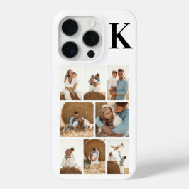 Modern 8 Foto Wit iPhone 15 Pro Case