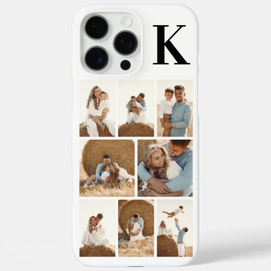 Modern 8 Foto Wit Case-Mate iPhone Case (Achterkant)