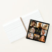 Modern 8 Fotogradatie Party gastboek Notitieboek (Binnen)