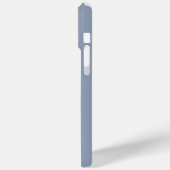 Modern 8 Stof Blauw Case-Mate iPhone Case (Achterkant / Links)