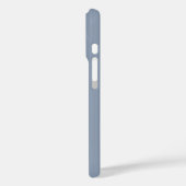 Modern 8 Stofblauw Case-Mate iPhone Case (Achterkant / Links)