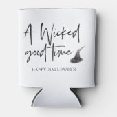 Modern A Wicked Good Time Quote | Happy Halloween Blikjeskoeler (Voorkant)