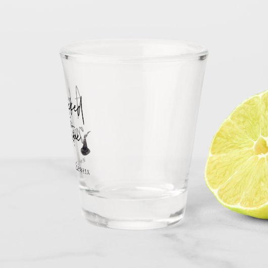 Modern A Wicked Good Time Quote | Happy Halloween Shot Glas (Rechts)