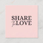 Modern Aandeel de liefdesgootroze verwijzen naar e Informatiekaartje (Voorkant)