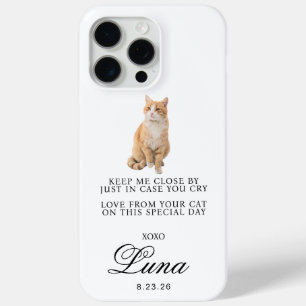 Modern aangepast cadeau voor bruid en bruidegom na iPhone 15 pro max hoesje