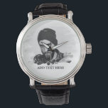 Modern aangepast Foto-effect Horloge<br><div class="desc">Deze simplistische gepersonaliseerde foto-horloge, met een uitgebreid fotoeffect met de mogelijkheid om tekst toe te voegen, zal het perfecte cadeau maken voor elke gelegenheid, begrafenis, leuk verhogend evenement, bruiloft, verjaardag, vaderdag, kerst en Valentijnsdag. De doopvontstijl, de grootte en de kleur kunnen na het personaliseren worden veranderd door op de pas...</div>