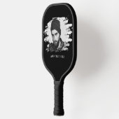 Modern aangepast Foto-effect Pickleball Paddle (Links)