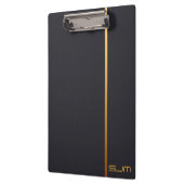 Modern, aangepast klein monogram klembord (Links)