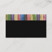 modern aangepast model voor visitekaartje (Achterkant)