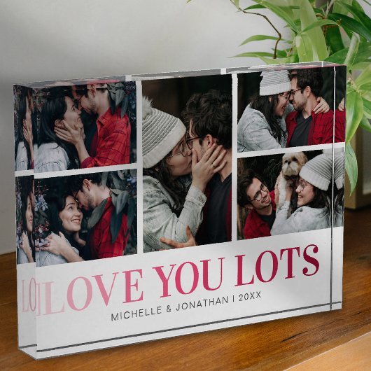 Modern aangepast paar fotoblokken