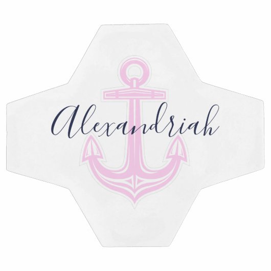 Modern aangepast roze zeemacht voetbal (Enkel)