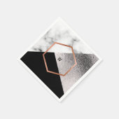 Modern aangepast servet (Hoek)