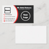 Modern aangepast Visitekaartje (Voorkant / Achterkant)