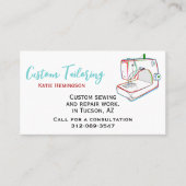 Modern aangepast Visitekaartje (Voorkant)