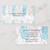 modern aangepast visitekaartje om je te personalis (Voorkant / Achterkant)