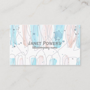 modern aangepast visitekaartje om je te personalis