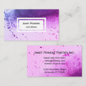 modern aangepast visitekaartje om je te personalis (Voorkant / Achterkant)