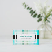 modern aangepast visitekaartje om je te personalis (Staand voorkant)