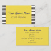 modern aangepast visitekaartje om je te personalis (Voorkant / Achterkant)