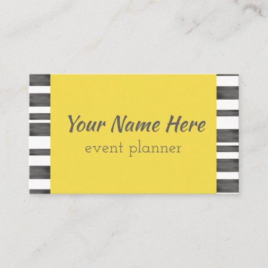 modern aangepast visitekaartje om je te personalis (Voorkant)