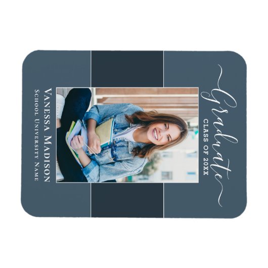 Modern | Aankondiging van het Afstudeerder van Ele Magneet (Horizontaal)