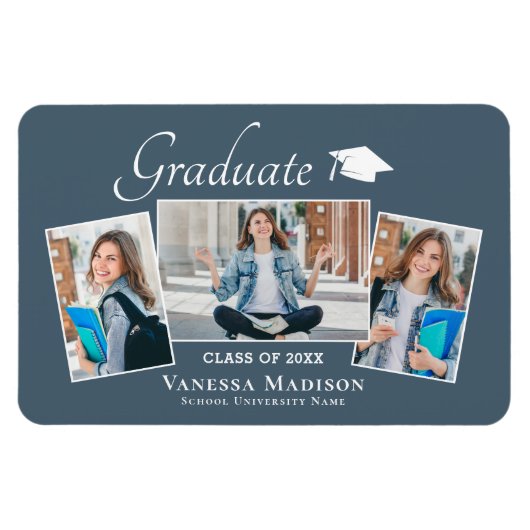 Modern | Aankondiging van het Afstudeerder van Ele Magneet (Horizontaal)