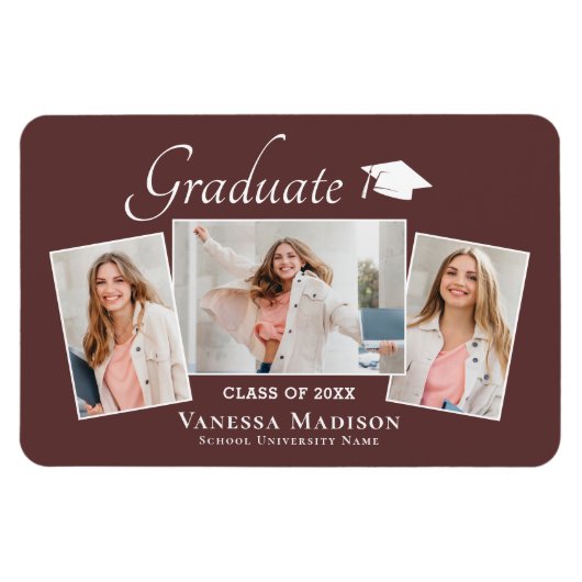 Modern | Aankondiging van het Afstudeerder van Ele Magneet (Horizontaal)