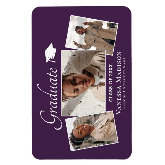 Modern | Aankondiging van het Afstudeerder van Ele Magneet (Verticaal)