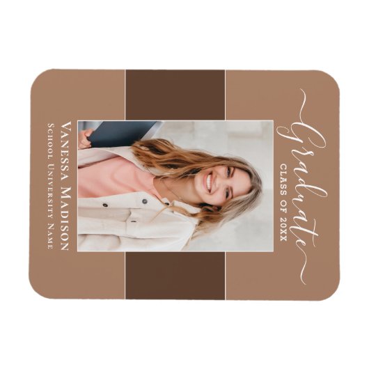 Modern | Aankondiging van het Afstudeerder van Ele Magneet (Horizontaal)